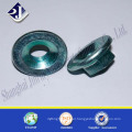 China supplier carbon steel zinc plated flange nut